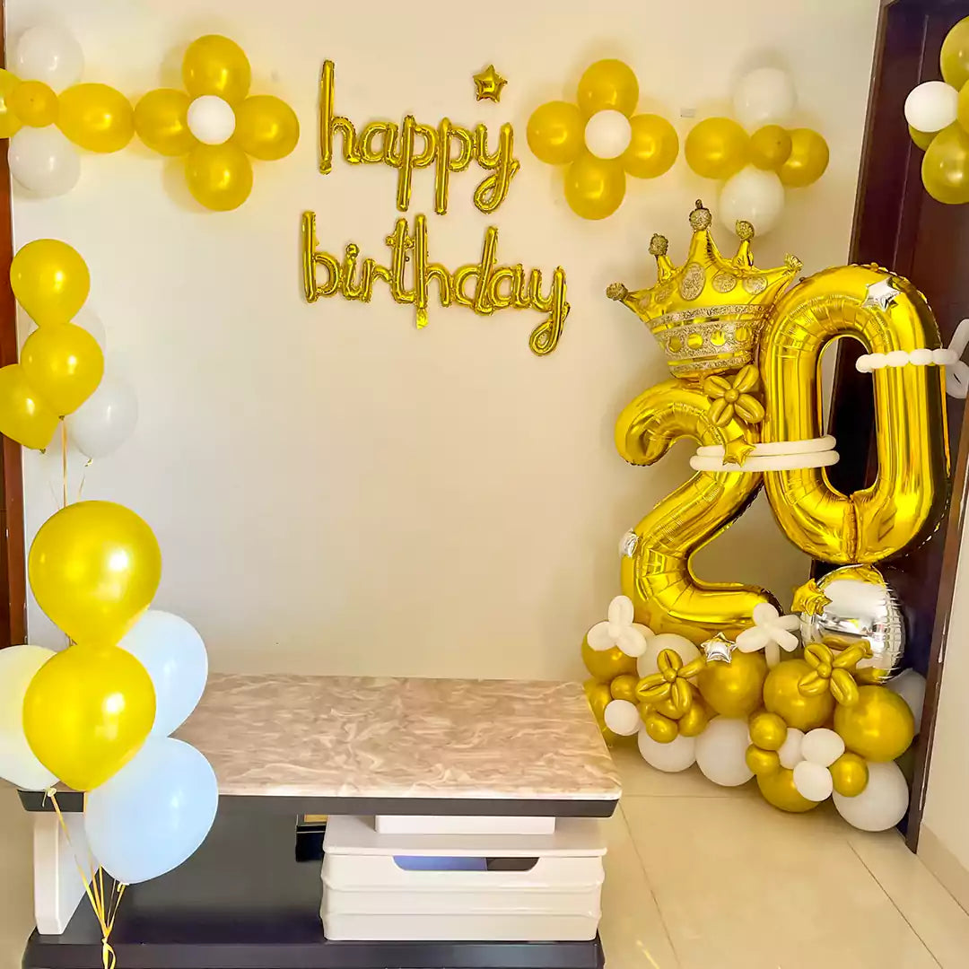 Elegant Birthday Decoration