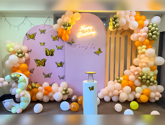 Elegant Pastel Themed Birthday Decor