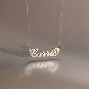 Personalised Carrie Name Pendant