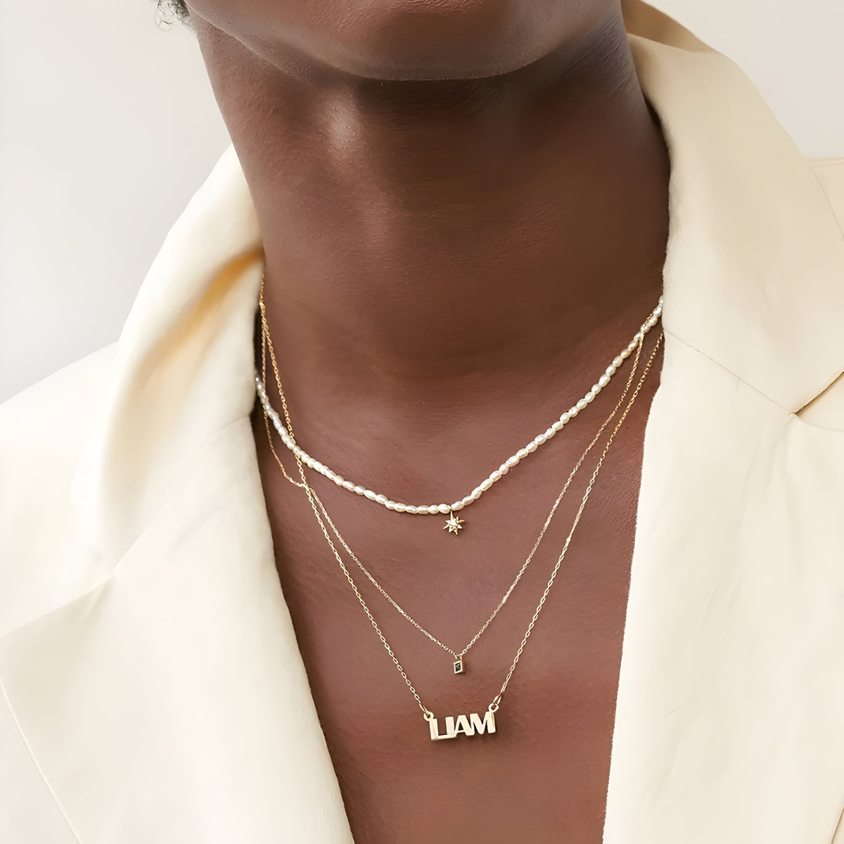 Personalised Gatsby Name pendant