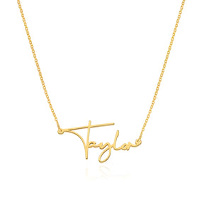 Personalised Paris Name Pendant