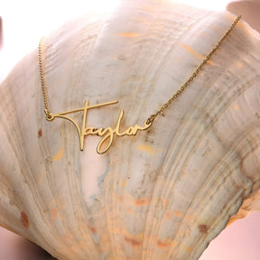 Personalised Paris Name Pendant