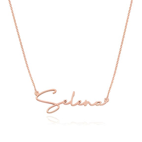 Personalised Paris Name Pendant