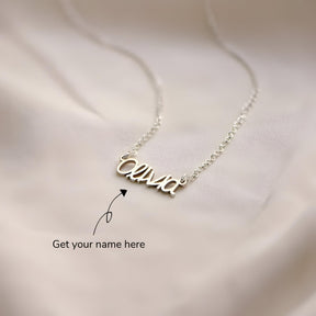 Personalised Pixie Name Pendant
