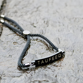 Personalised Yours Truly Metal Engraved Commando Wristband