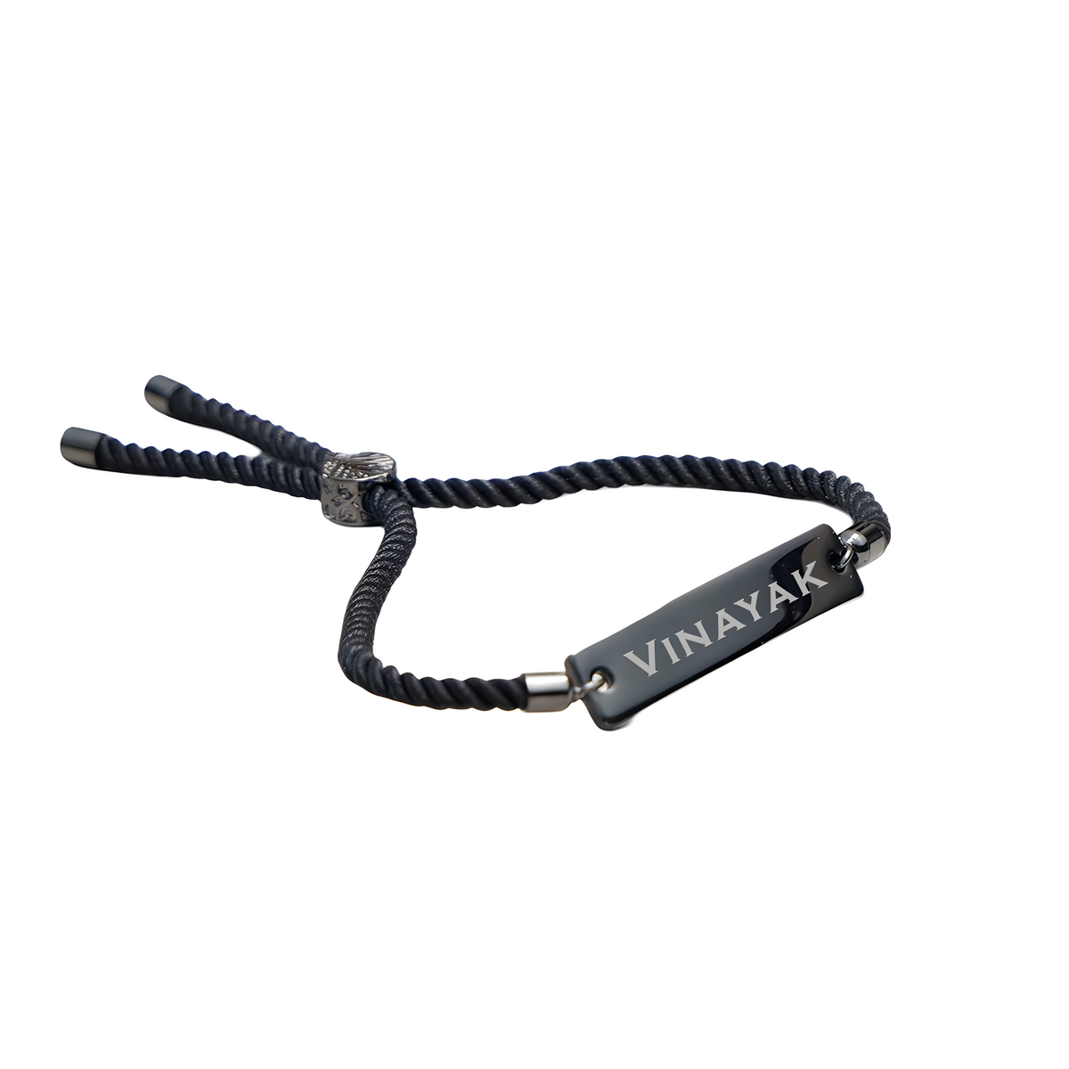 Personalised Yours Truly Metal Engraved Commando Wristband