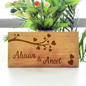 Personlized Modern Door Name Plate for Office and Home