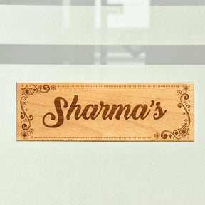 Personalized Unique Name Plate for Home|Office
