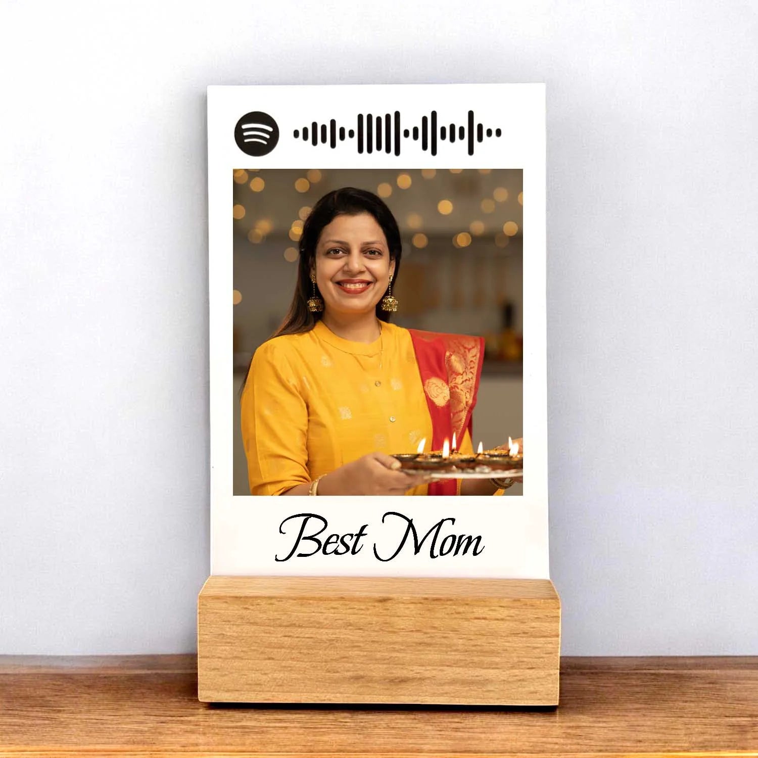 Personalized Best Mom Spotify Frame Gift For Mother