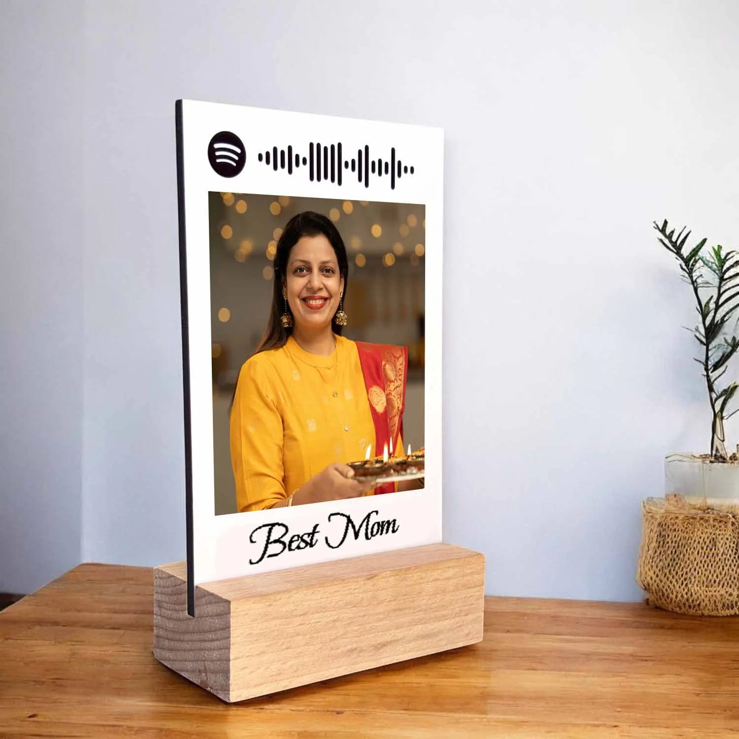 Personalized Best Mom Spotify Frame Gift For Mother_1