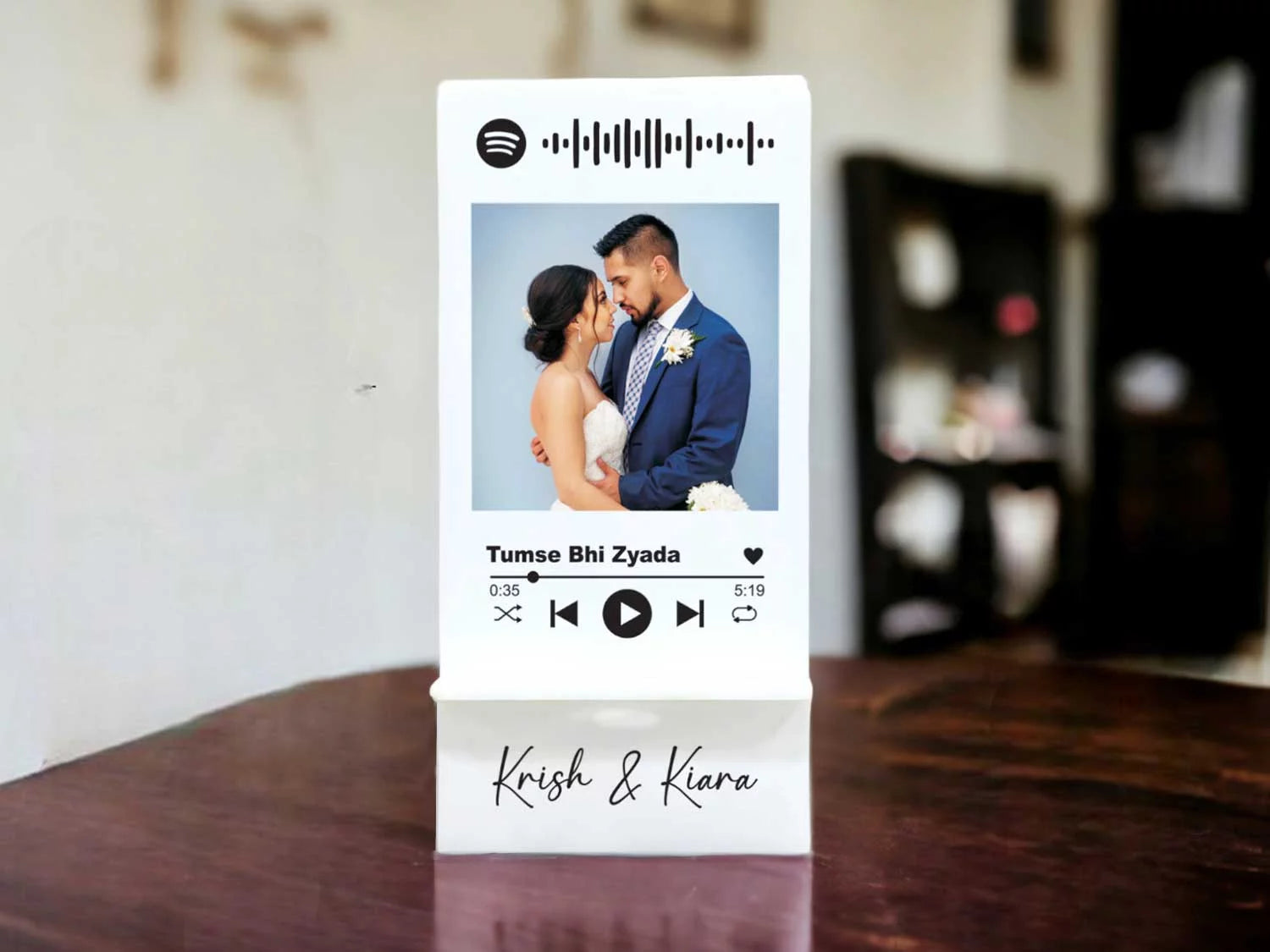 Personalized Spotify Mobile Stand For Desk