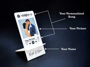 Personalized Spotify Mobile Stand For Desk