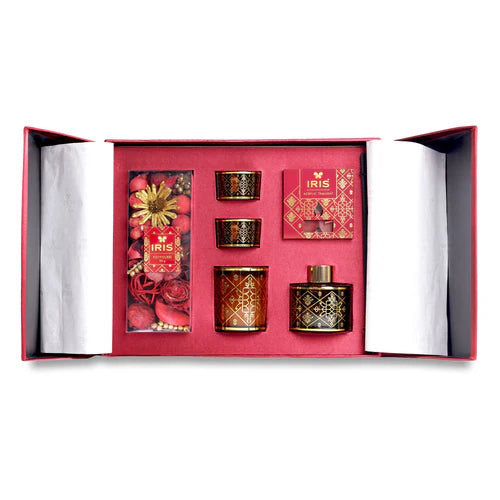 Iris Jewel Rose Gold Fragranced Premium Gift Set