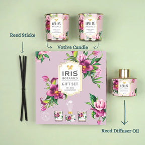 Iris Botanics Tea Rose & Agarwood Gift Set