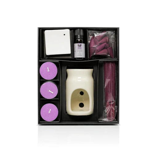 Iris Ceramic Lavender Fragrant Gift Pack