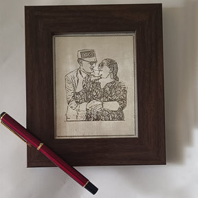 Romantic Silver Photo Frame