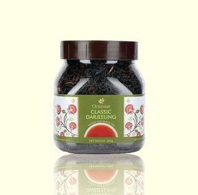 Classic Darjeeling Black Tea Loose Leaf - 200 Gms Jar-2