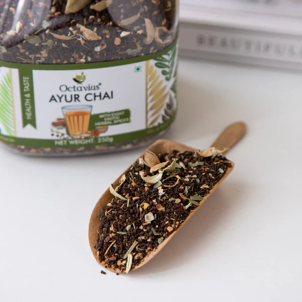 Ayur Chai (With Eight Exotic Herbal Spices) - 250 Gms Jar