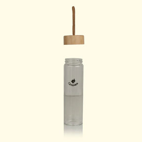 Borosilicate Glass Bottle With Wooden Cap