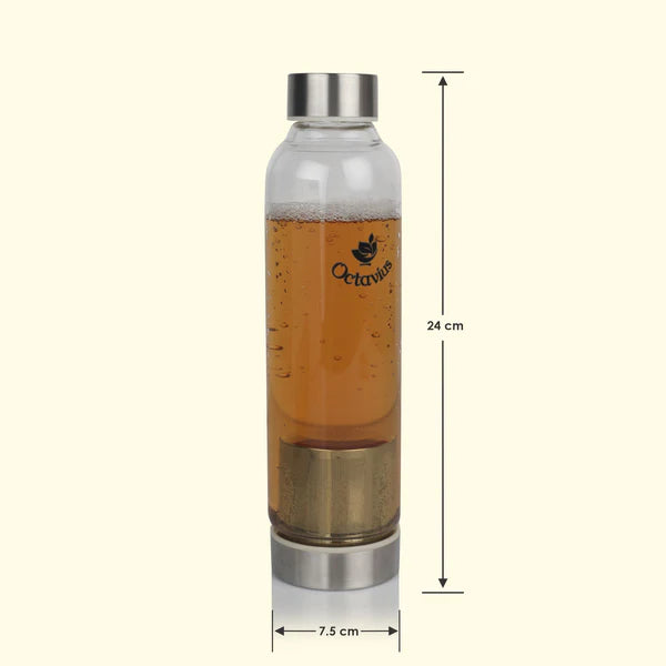 Borosilicate Glass Bottle With Infuser