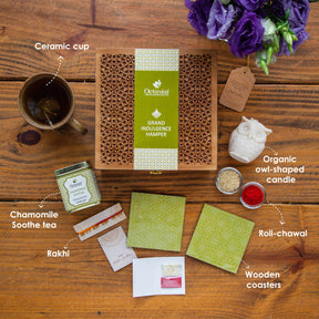 Rakhi Gift Box- Grand Indulgence Calming Tea Hamper