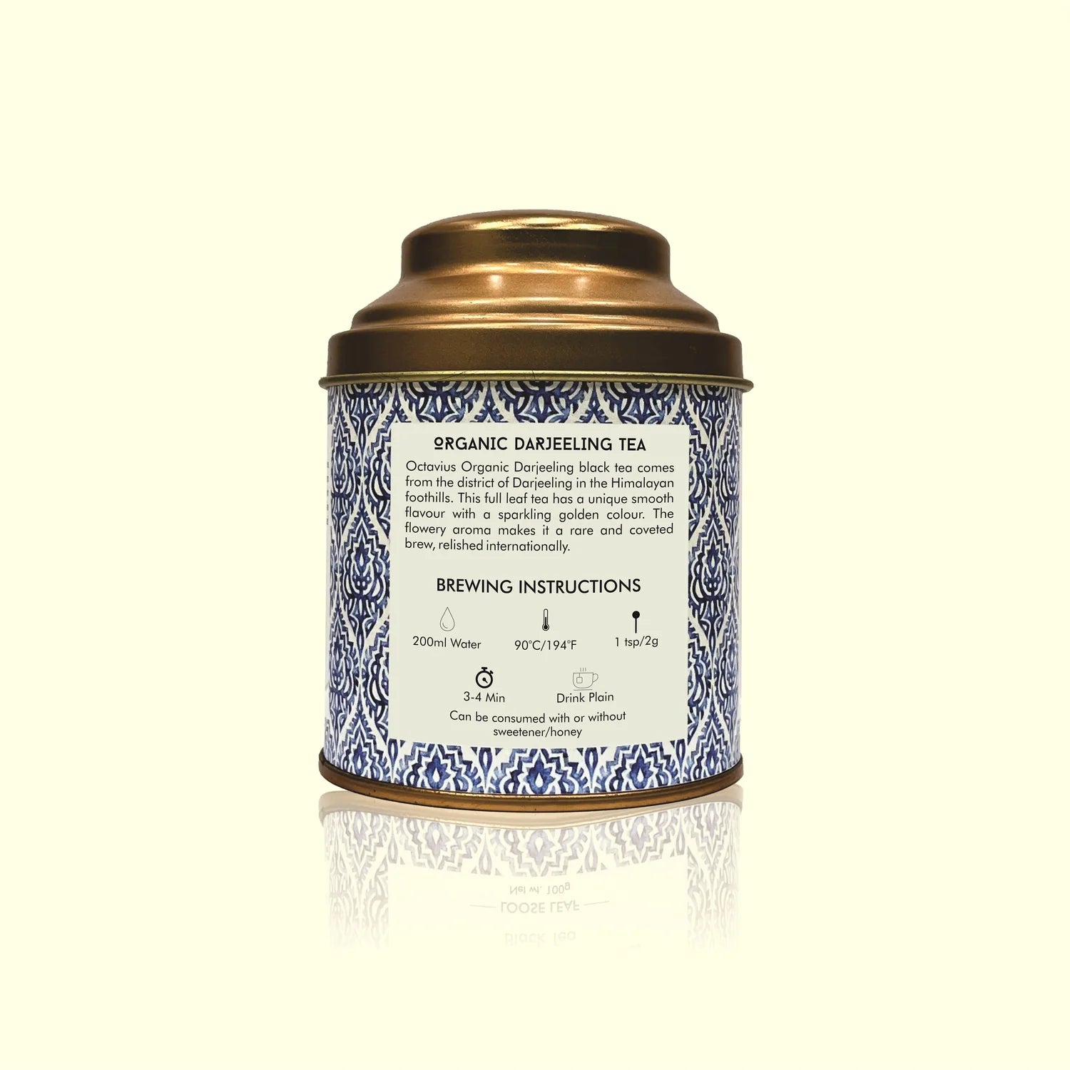 Organic Darjeeling Black Tea (Loose Leaf) 100 gms