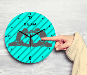 Personalised Yoga Clock