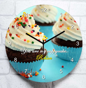 Personalised Cuppycake Clock