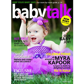 Baby Joy Personalised Magazine Cover