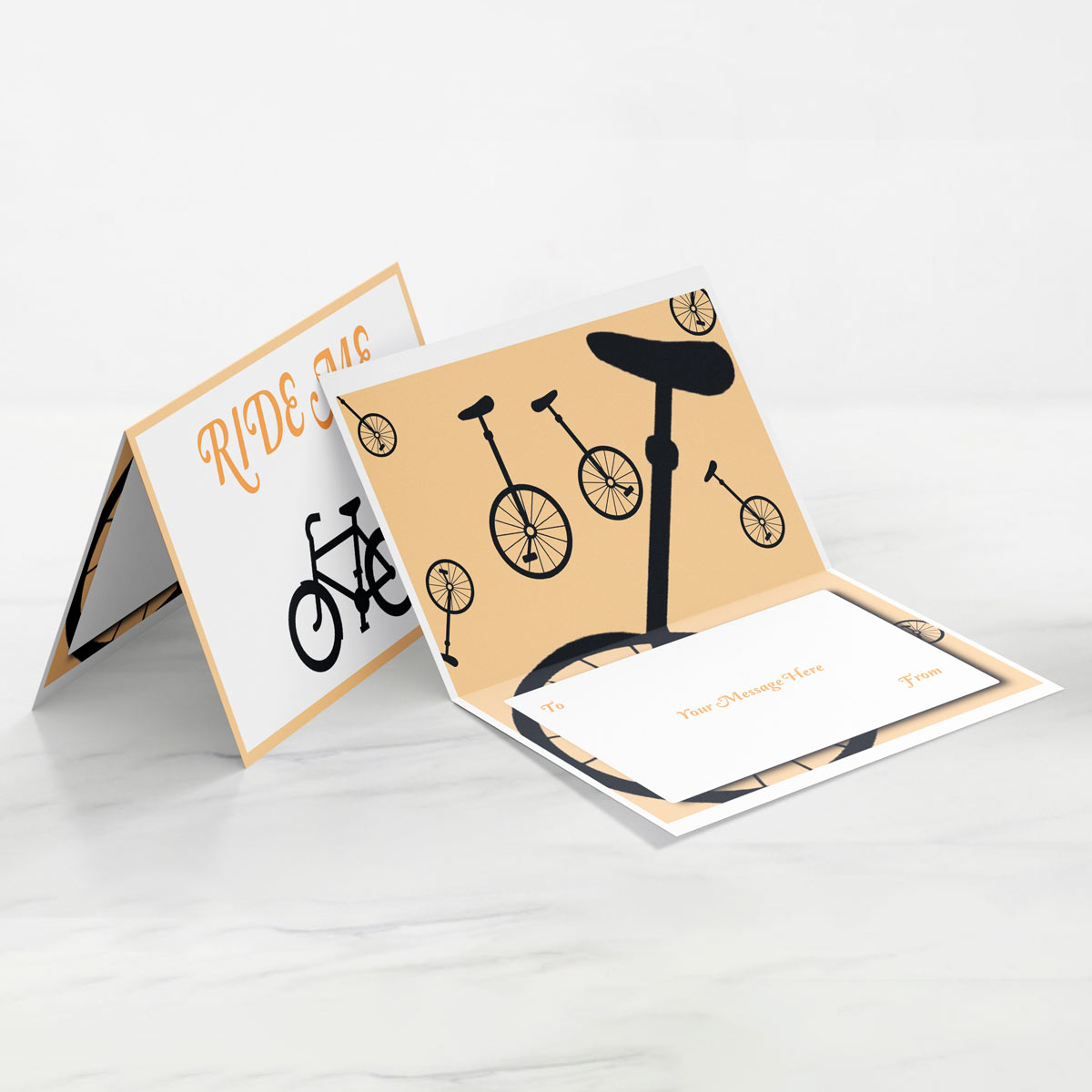 Ride Me Personalised Personalised Greeting Card