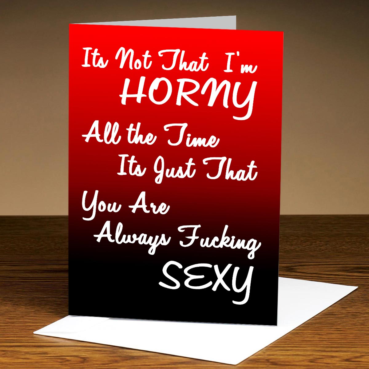 Always Sexy Personalised Greeting Card-1