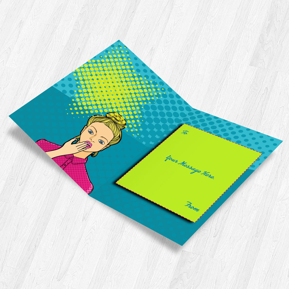 You Make Me Wet Personalised Greeting Card-2