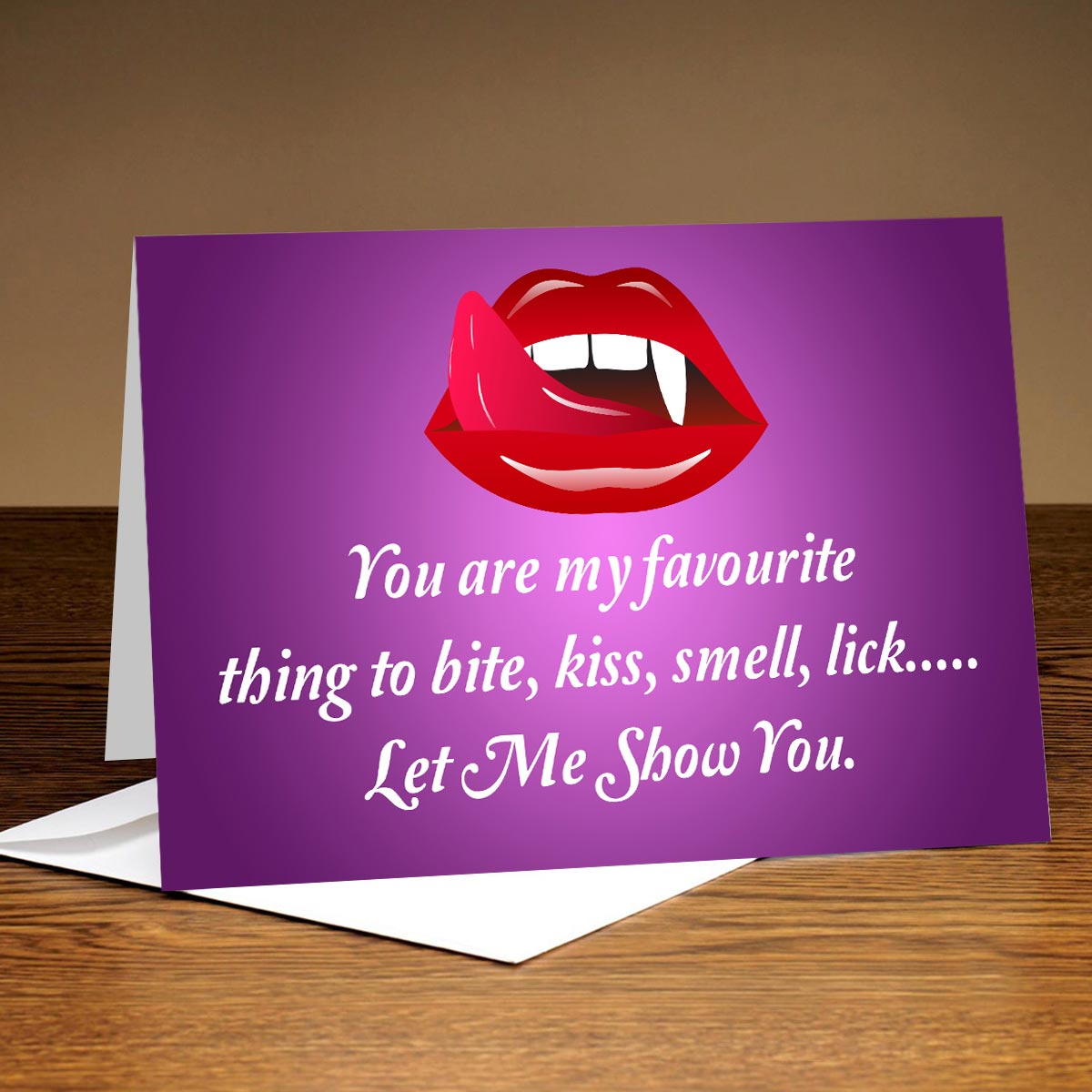Personalised Favourite Thing Personalised Greeting Card