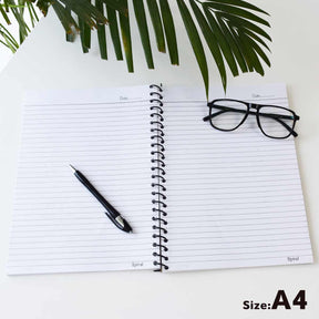 Monogram & Photo Personalised Notebook