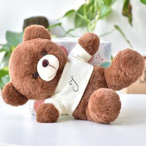 Personalized I Love You With Name Set of 3 Teddy Bear Gift for Couple