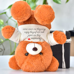 Personalized Name With Hug Me Until Feeling Better Teddy Bear for Couple, BF, GF, Friend 3