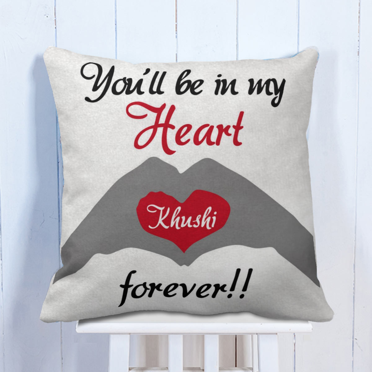 In My Heart Forever Cushion