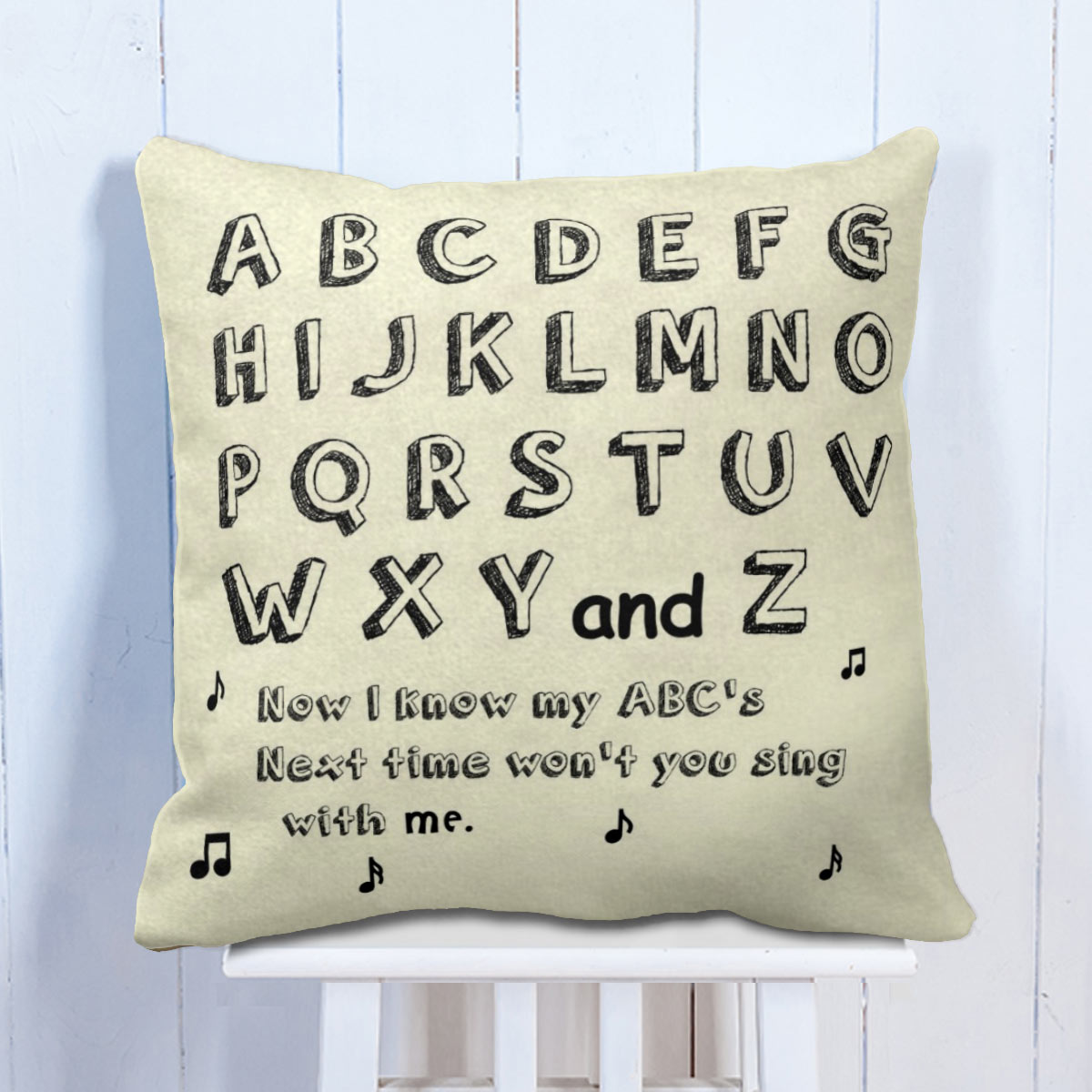 Sing With Me ABCD Cushion