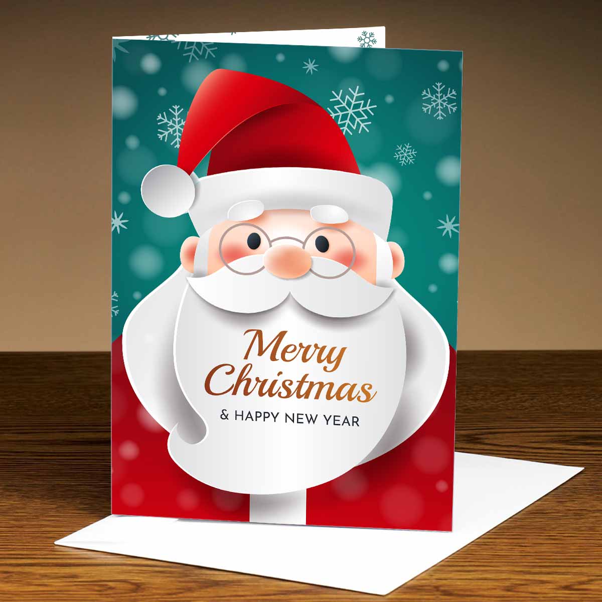 Merry Xmas & New Year Wishes Card