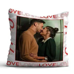 Valentines Day Personalised Cushion For Couple