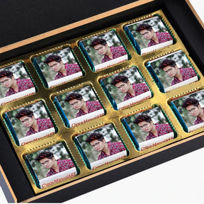 Golden Rakhi Personalised Raksha Bandhan Gift