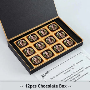 Photo Printed Personalised Chocolates Gift For Lovely Sister