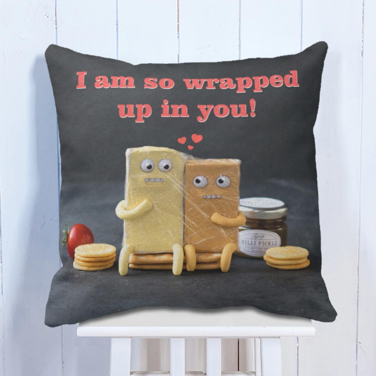 Wrapped Up in You  Cushion