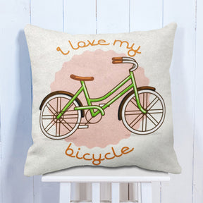 Cycling Love Cushion