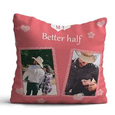 Personalised My Better Half Cushion