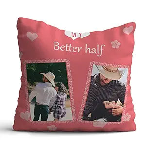 Personalised My Better Half Cushion