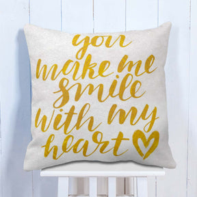 You Make Me Smile Cushion