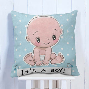 It Is A Boy  Cushion