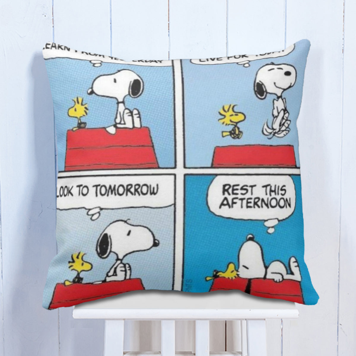 Snoopy Rest This Afternoon Cushion