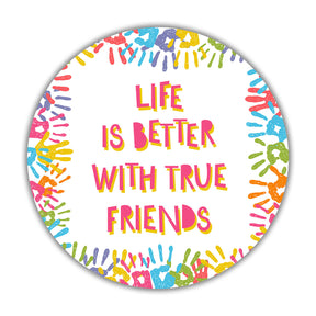 True Friends Fridge  Magnet